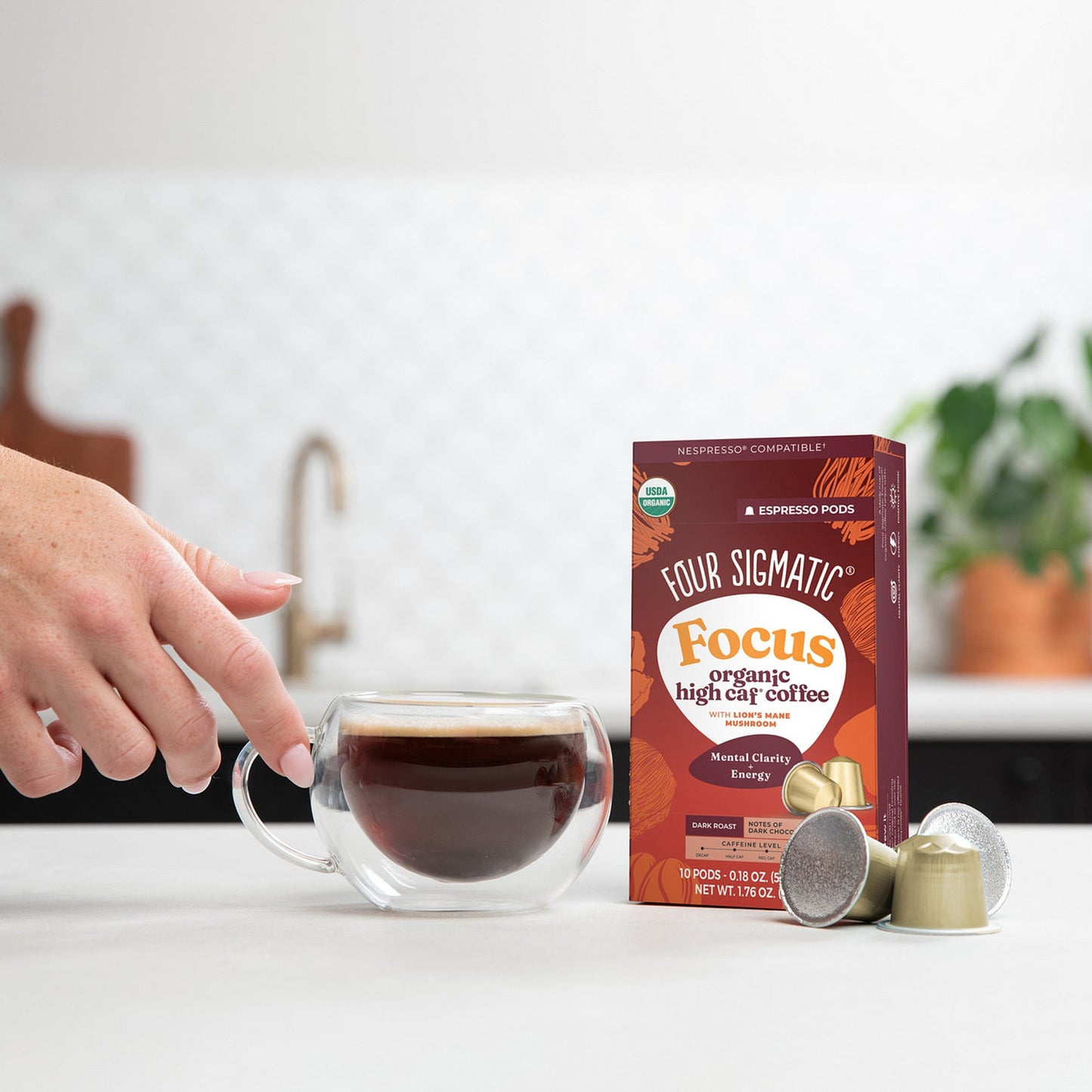focus-dark-roast-high-caf-espresso-pods-10ct-e6 Focus-hi-caf-espresso-pod-lifestyle-1.jpg